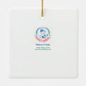 Old Water Tower keramisch ornament (Achterkant)