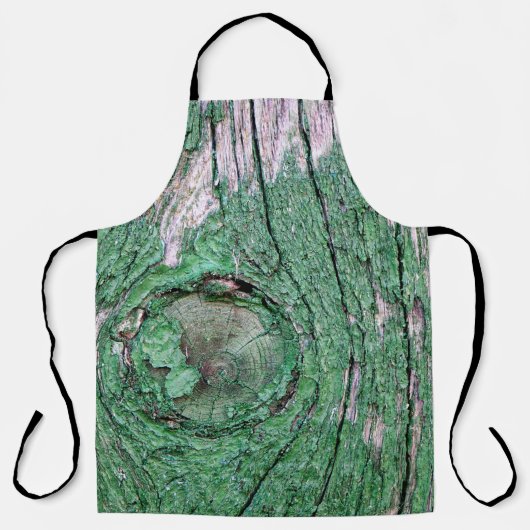 Old Weathered Painted Green Wood Background Textur Schort (Voorkant)