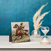 Old West Buffalo Bill 1885 avec Plaque Easel (Insitu)
