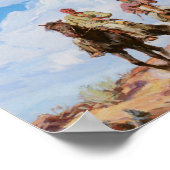 Old West Cowboys Art Print Poster (Hoek)