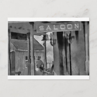 Old West Saloon Briefkaart