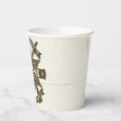 Old West Sheriff Deputy Rifles Badge gepersonalise Papieren Bekers (Links)