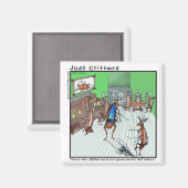 Old West Showdown Magneet (Voorkant / Achterkant)