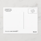 Old Wethersfield Connecticut Briefkaart (Achterkant)