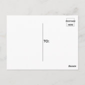 Old Wild West Western Briefkaart (Achterkant)