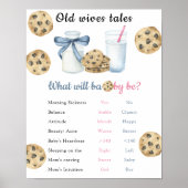 Old Wives Tales Geslacht onthullingsbord Poster (Voorkant)