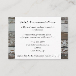 Old Wood Hotel Hébergement Cartes de fermeture