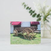Old Wooden Wagon Briefkaart (Staand voorkant)