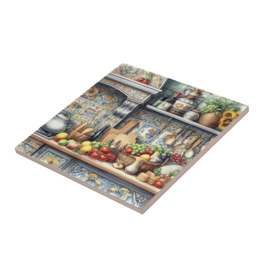 Old World Charm, New World Home Tegel Tegeltje (Zijkant)