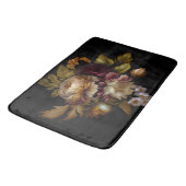 Old World Dark Floral Bouquet Badmat (Gekanteld)