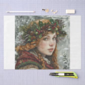 Old World Lady Tissuepapier (Craft)