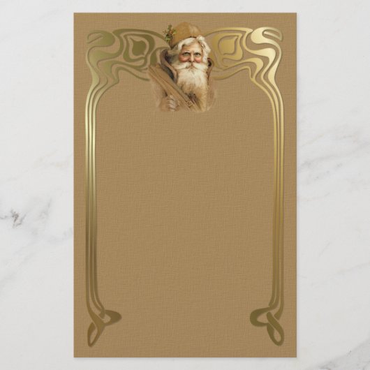 Old World Santa Briefpapier (Voorkant)