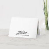 Old World Santa en Cherub Feestdagen Kaart (Achterkant)