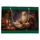 Old World Santa Groot Cadeauzakje (Achterkant)