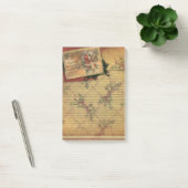 Old World Santa Holiday Season Sticky Note Pad (Kantoor)