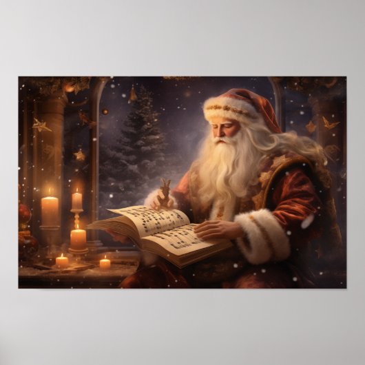 Old World Santa Poster (Voorkant)
