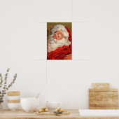 Old World Santa Poster (Keuken)