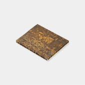 Old Worn Wood Panel Post-it® Notes (Schuin)