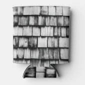 Old Worn Wooden Board Wall Blikjeskoeler (Voorkant)