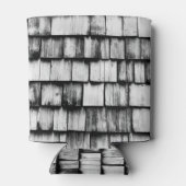 Old Worn Wooden Board Wall Blikjeskoeler (Achterkant)