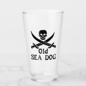 Old Zee Dog Glas (Voorkant)