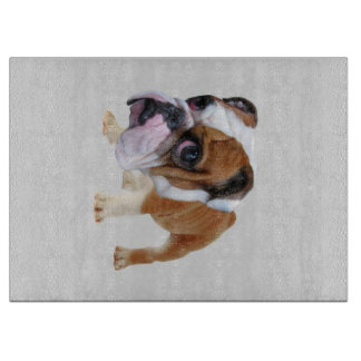 Olde Engels Bulldogge Puppy Bulldog Lover Snijplank
