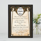 Olde New Orleans (Uitnodiging Sjabloon) Kaart (Staand voorkant)