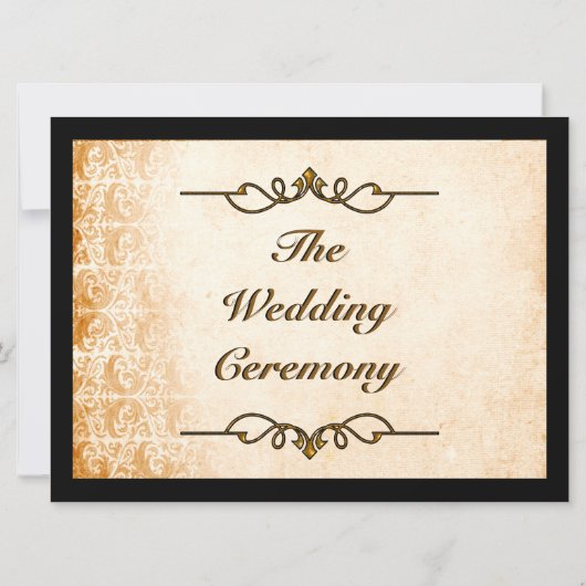 Olde New Orleans (Uitnodiging Sjabloon) Kaart (Achterkant)