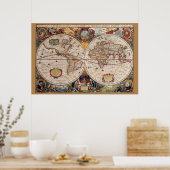 Olde World 36 x 24 Poster (Keuken)