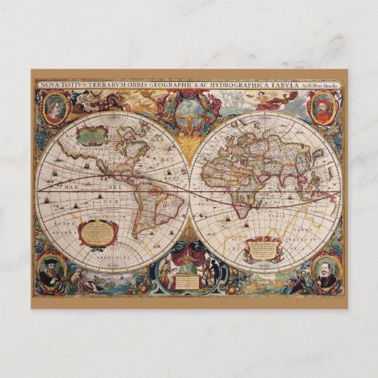 Olde World Briefkaart (Voorkant)