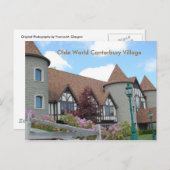 Olde World Canterbury Village Carte postale 2 (Devant / Derrière)