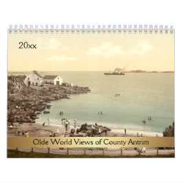 Olde World-Uitzichten van het graafschap Antrim Kalender