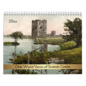 Olde World-Uitzichten van Scottish Castles Kalender (Hoes)