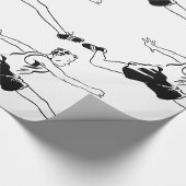 Olden Days Hurdler Cadeaupapier