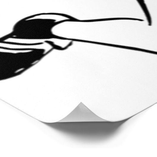 Olden Days Hurdler Poster (Hoek)