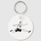 Olden Days Hurdler Sleutelhanger (Achterkant)