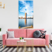 olden Nile Morning in Cairo Canvas Afdruk (Insitu (Woonkamer))