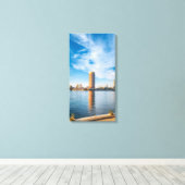 olden Nile Morning in Cairo Canvas Afdruk (Insitu (Houten vloer))