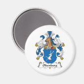 Oldenburg Family Crest Magneet (Voorkant / Achterkant)