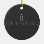 Oldenburg Keramisch Ornament (Voorkant)