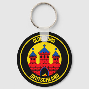 Oldenburg Round Emblem Sleutelhanger
