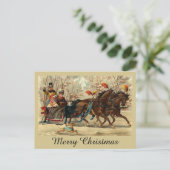 Older and Younger Sisters Ride - Mary Evans Briefkaart (Staand voorkant)