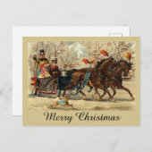 Older and Younger Sisters Ride - Mary Evans Briefkaart (Voorkant / Achterkant)