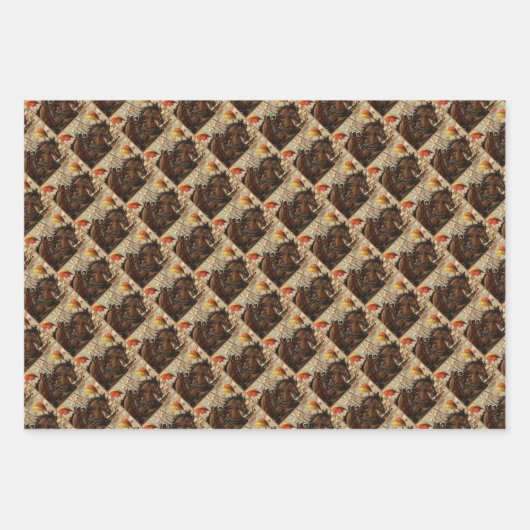 Older and Younger Sisters Ride - Mary Evans Inpakpapier Vel (Voorkant 2)