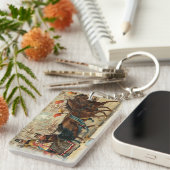 Older and Younger Sisters Ride - Mary Evans Sleutelhanger (Voorkant Rechts)