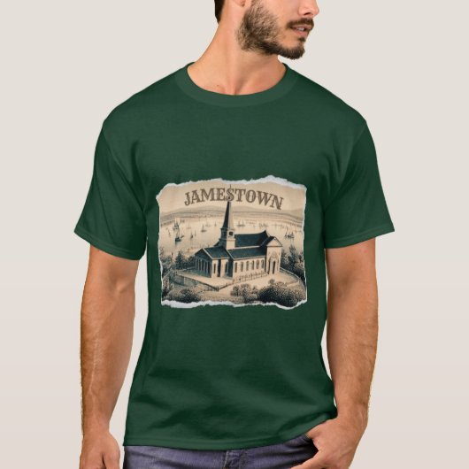 Oldest Cities friends T-shirt (Voorkant)