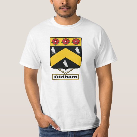 Oldham Family Crest T-shirt (Voorkant)