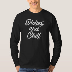 Oldies en Chill Mexican Raza Chicano Cholo Brown T-shirt