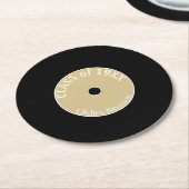 Oldies Fun. Onderzetters van klasse reünie (Gebogen)