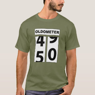 Oldometer 50 t-shirt
